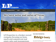 Tablet Screenshot of lpproperties.net